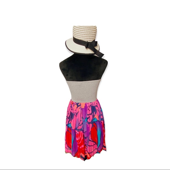 Roxy | Floral Mini-Dress M - Picture 12 of 15